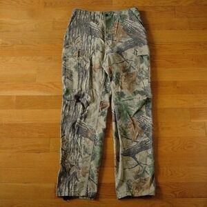 Vintage 90s Rattlers Brand Camo Cargo Pants Men's Hunting Outdoor Workwear M